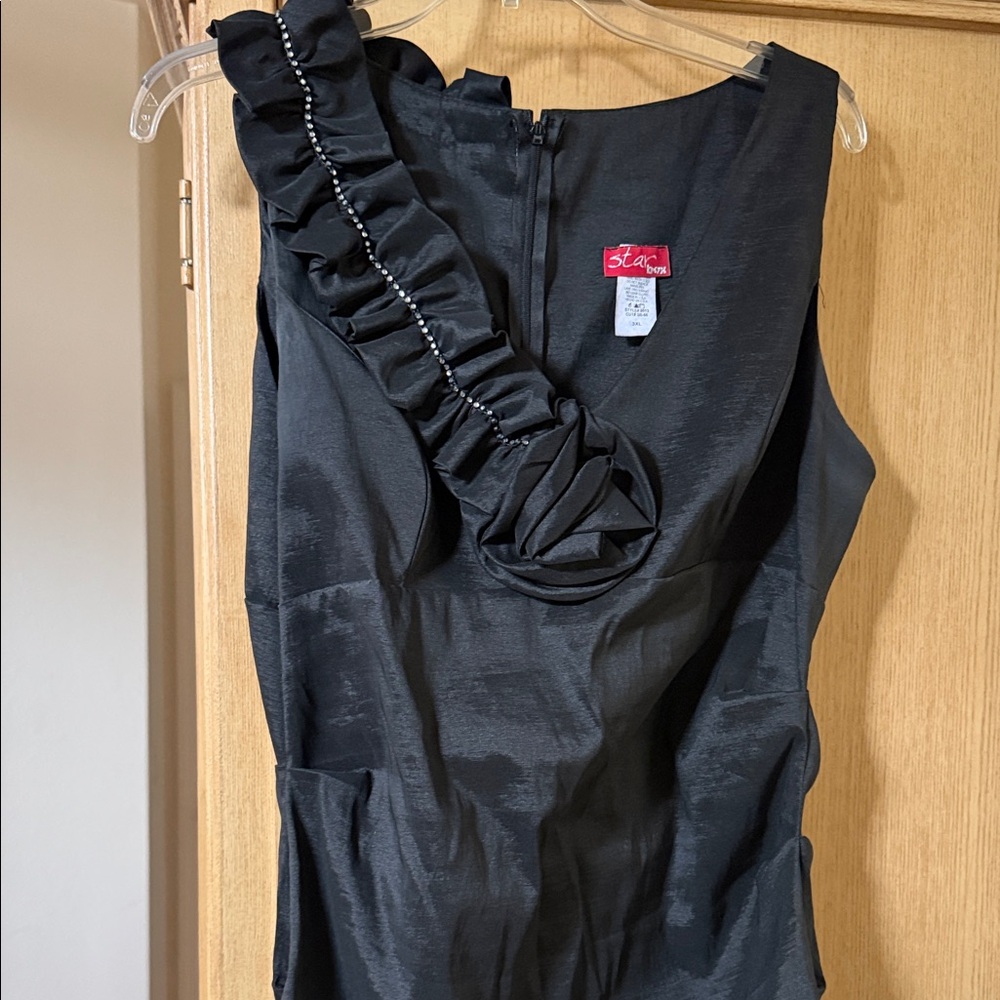 Black evening dress